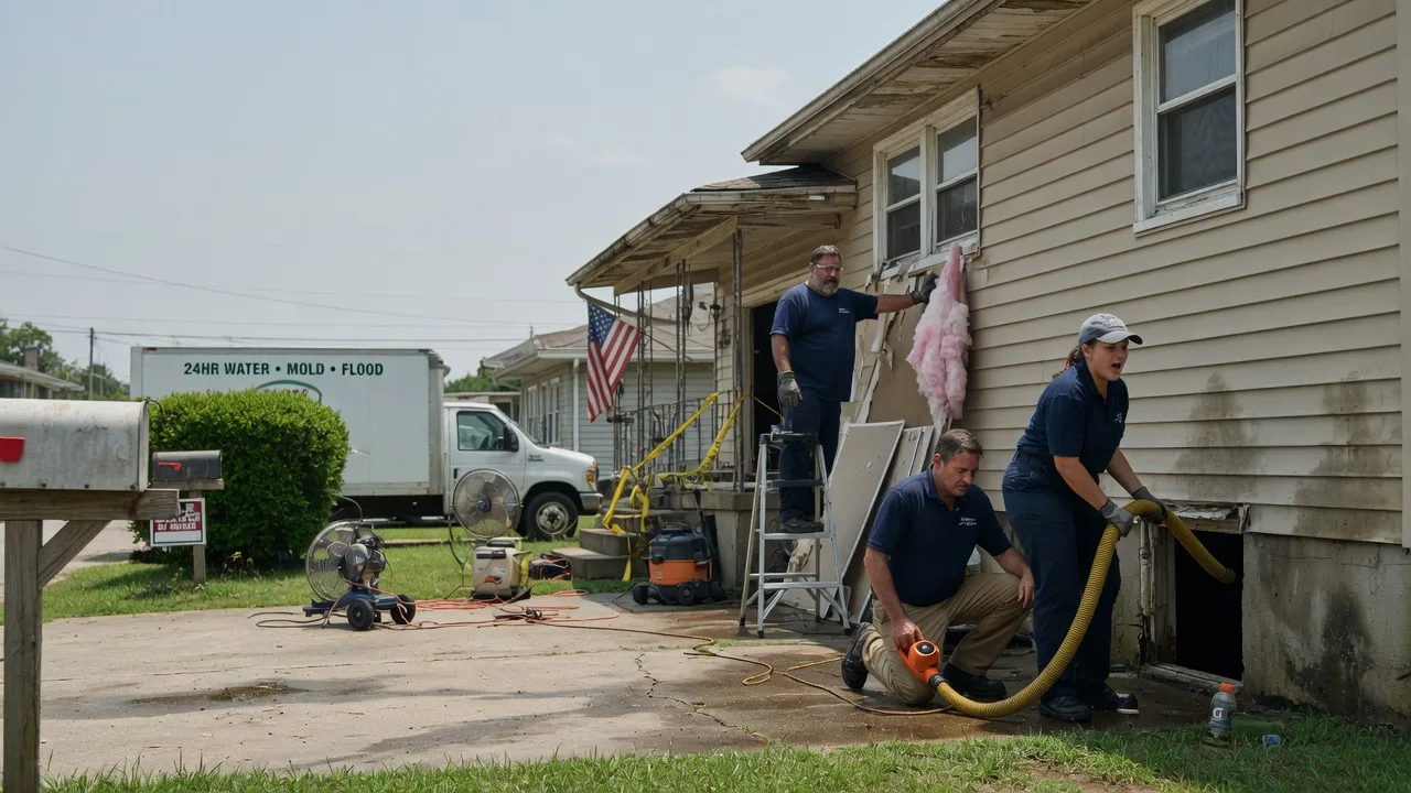 Water Damage Repair in Livingston, WI near me